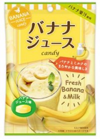 Карамельные конфеты молочно-банановый фреш Senjaku 66г Япония