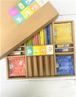 Набор керамической посуды для суши и роллов, 3 дизайна