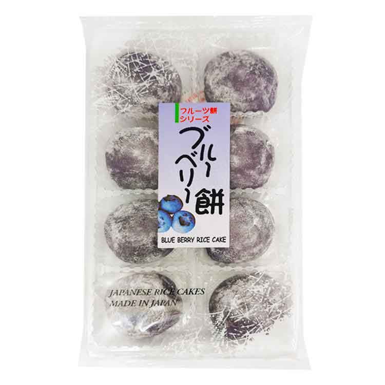 Моти Kubota с черникой (Blueberry Rice Cake), Япония, 8 шт