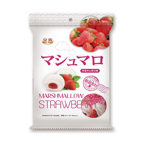 Маршмеллоу-М  с клубничной начинкой, 80г