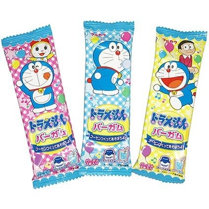 Жевательная резинка Marukawa Doraemon со вкусом йогурта и содовой, Япония