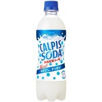 Йогуртовый напиток Калпис Сода Asahi Calpis Soda (газированный), 500 мл, Япония