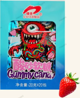 Жевательные конфеты LUXING кислый монстр, 20г