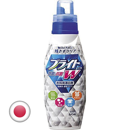 Отбеливатель Lion Bright W жидкий для цветного белья, 600мл