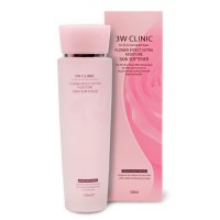 Тоник для лица 3W Clinic Flower Effect Extra Moisture Skin Softener, 150 мл
