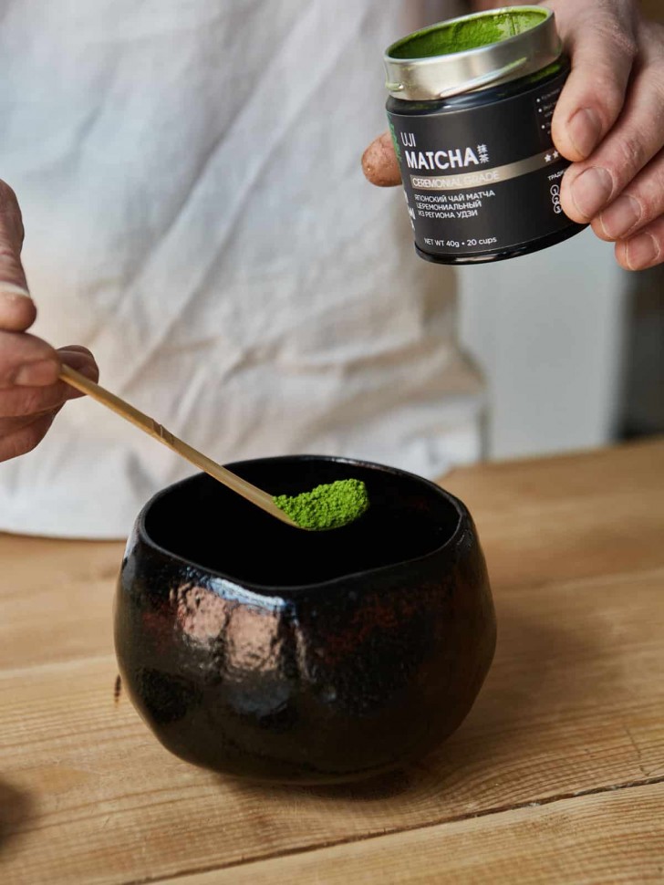 Японский чай Удзи Матча Церемониальный Ceremonial Grade Origami tea, 40г, 20 чашек, Япония