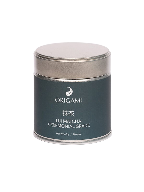 Японский чай Удзи Матча Церемониальный Ceremonial Grade Origami tea, 40г, 20 чашек, Япония