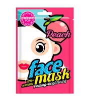 Тканевая маска для лица с экстрактом персика и цветов BLINGPOP, Корея