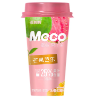 Холодный чай Меко манго и гуава (сладкий) Meco Mango & Guava Tea, 400 мл, Китай