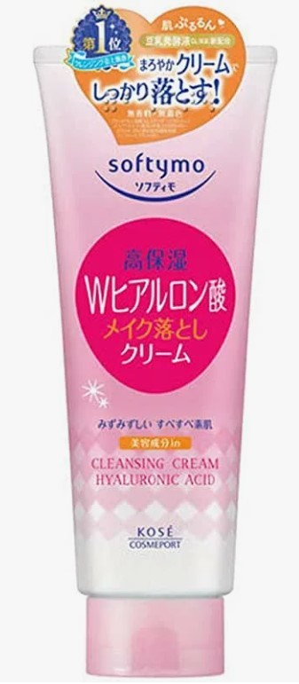 Очищающая пенка для удаления макияжа увлажняющая с W-гиалуроновой кислотой, 210г, Япония