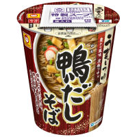 Рамен Соба с уткой, грибами Шиитаке, ламинарией Комбу и сладким соевым соусом на рыбном бульоне Даси Maruchan Toyo Suisan (гречневая лапша), 72 г, Япония