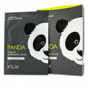 Маска для лица в виде животных выравнивающая тон кожи Panda Animal, Корея