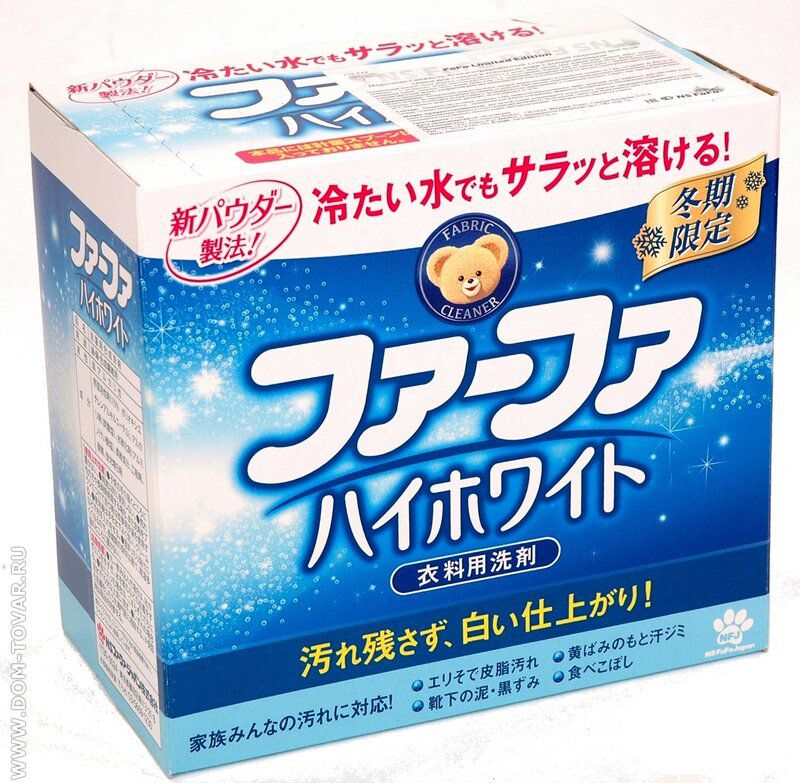 Концентрированный стиральный порошок для всей семьи FaFa, 900г