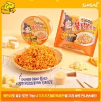 Лапша б/п рамен &quot;4 сыра&quot; с острой курицей Бульдак Самянг Buldak Samyang (для варки), 145 г, Корея