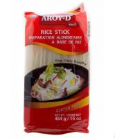 Рисовая лапша AROY-D, 5мм, 454г