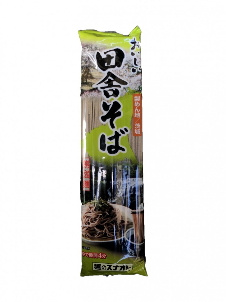 Гречневая лапша SUNAOSHI Соба по-деревенски, 200г, Япония