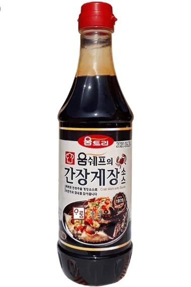 Соус крабовый для маринада с рисовым вином WOOMTREE, 1л Корея