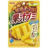 Мармелад Meiji со вкусом ананаса, 51 г, Япония