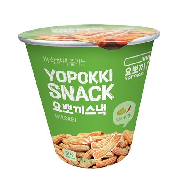 Рисовые чипсы с васаби Yopokki, 50 г