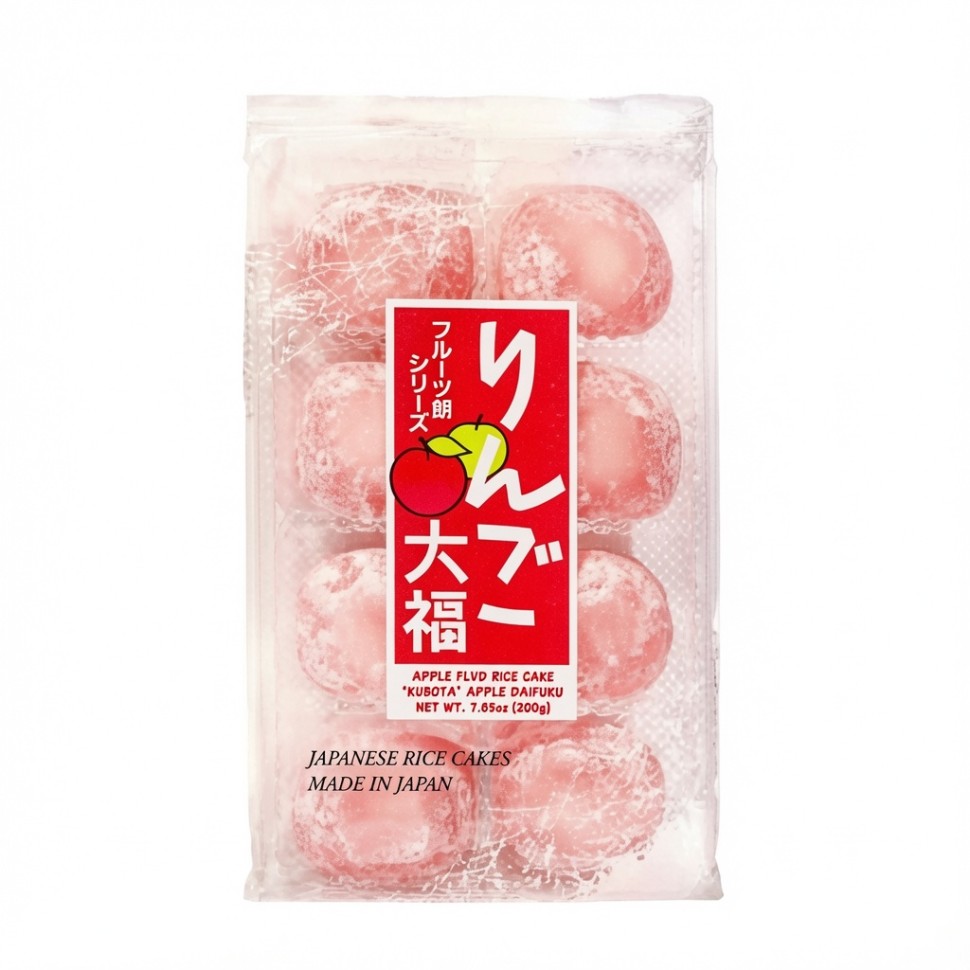 Моти Kubota с яблоком (Apple Daifuku), Япония, 300г