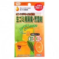 Поглотитель запахов для мусорных ведер с ароматом цитруса, 1шт