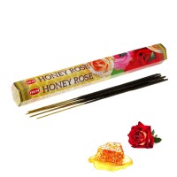 Благовония HEM Мёд и Роза, 8шт