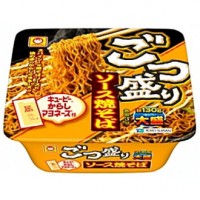 Лапша Тоюсуисан быстрого приготовления Якисоба с овощным соусом, 171г большая порция жареной лапши Маручан TOYOSUISAN Япония,