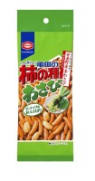 Рисовые снеки Какинотане KAMEDA с васаби и арахисом, 68г, Япония