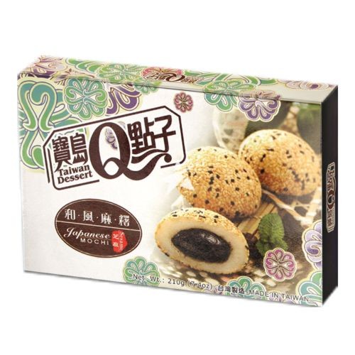 Моти дайфуку Q-idea с кунжутом, 210г Тайвань