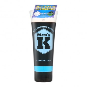 Японский гель для бритья с протеинами шелка и алоэ Kai Shaving Style, 205 г