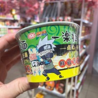 Детская мини-лапша Ичираку Наруто с курицей, зеленым луком и овощами бп Naruto Yile Noodles, 35 г, Китай