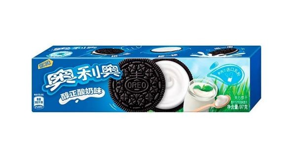 Печенье Орео со вкусом мягкого йогурта OREO Mellow Yoghurt, 97 г, Китай