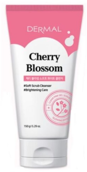 Гель с микрогранулами для умывания "Cherry Blossom" с экстрактом цветов сакуры,150 г