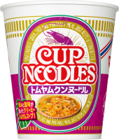 Лапша Nissin Cup Noodle Том ям, 75г, Япония