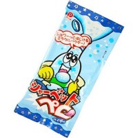 Карамель на палочке "Щербетный язык" со вкусом сидра, 12г, Япония