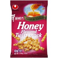 Снэки Нонгшим со вкусом красных яблок в медовой глазури Nongshim, 75г Корея