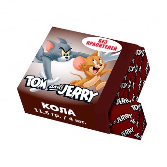 Том и Джерри TOM and JERRY 11,5г Жев. конфета