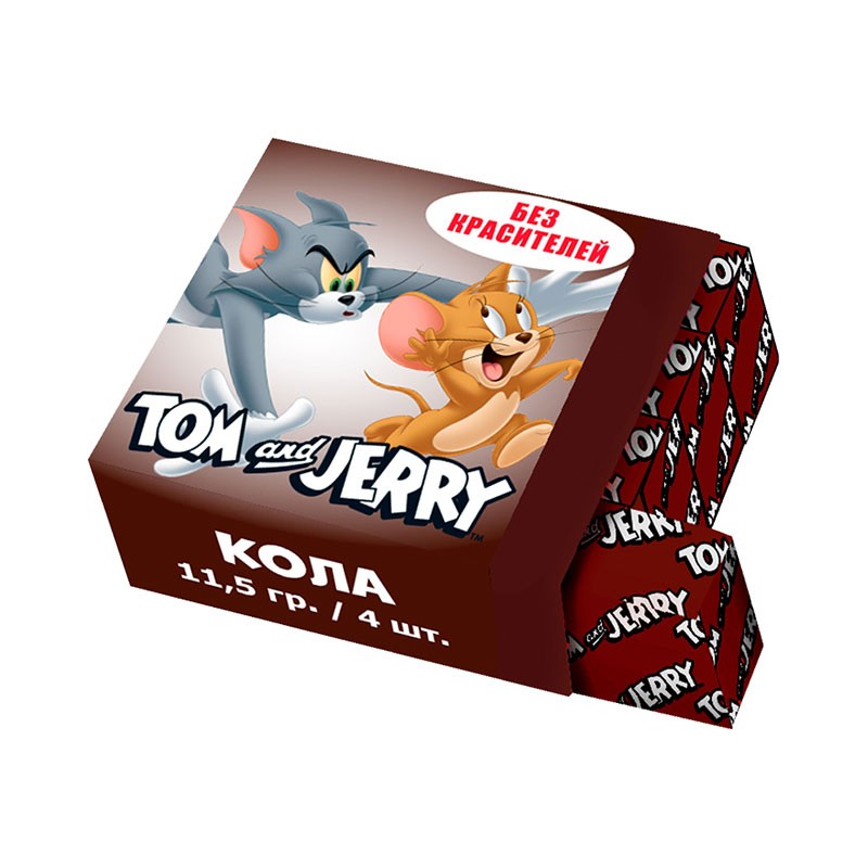 Купить Том и Джерри TOM and JERRY 11,5г Жев. конфета по цене 21 руб.