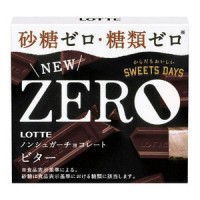 Шоколад без сахара LOTTE горький для диабетиков, Япония, 50г