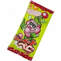 Карамель на палочке "Щербетный язык" со вкусом винограда, 12г, Япония