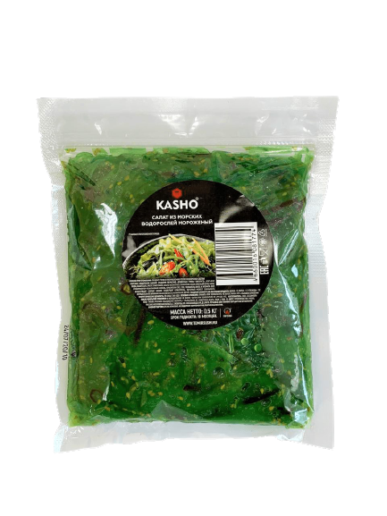 Салат из морских водорослей чука замороженный KASHO 500г