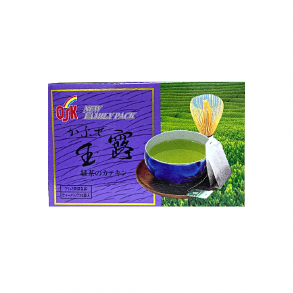 Зеленый чай Гёкуро OSK New family, 20 пакетиков, Япония