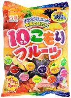 Карамель - десять фруктовых вкусов Ribon, 180 г, Япония
