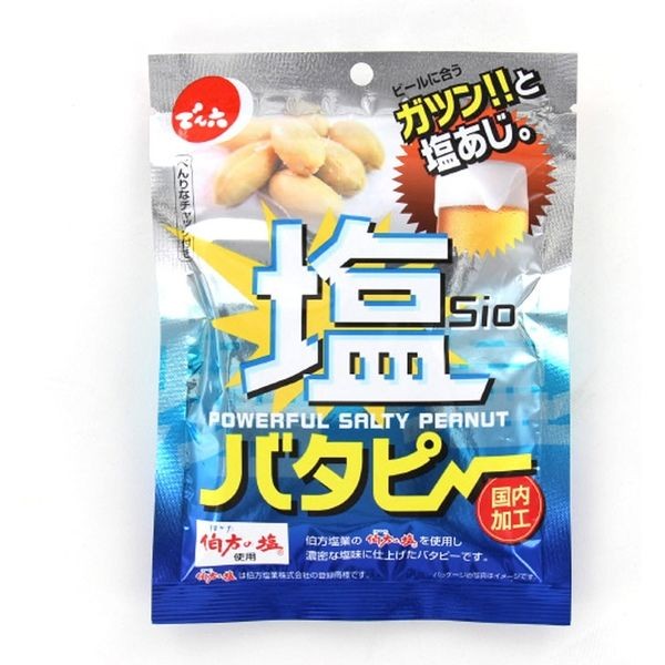 Арахис жареный на сливочном масле с морской солью из префектуры Тиба Denroku, 110г Япония