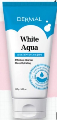  Крем-пенка "White Aqua" для умывания с гиалуроновой кислотой, 150г
