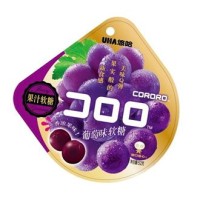 Мармелад UHA со вкусом красного винограда, 52г