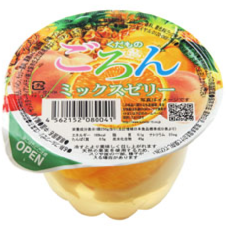 Фруктовое желе "Фруктовое ассорти" Sun Star, 250г Япония