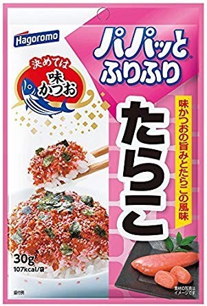Японская приправа для риса Hagoromo с икрой трески, Япония
