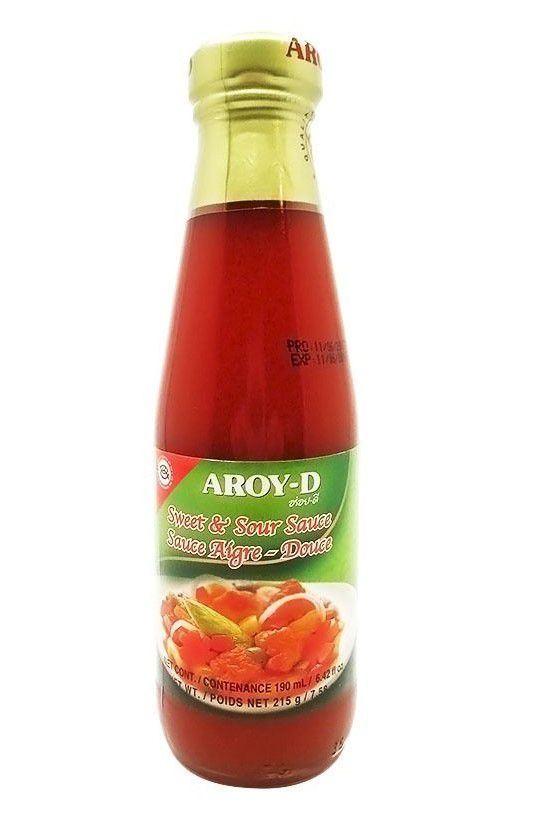 Кисло-сладкий соус AROY-D, 190мл