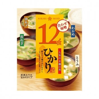 Мисо-суп ассорти 4 вкуса, 12 порций, 216г
